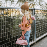 Olli Ella Dinkum Doll Carry Cot - Polka Dot