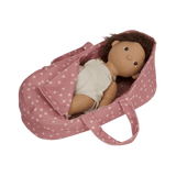 Olli Ella Dinkum Doll Carry Cot - Polka Dot