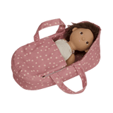 Olli Ella Dinkum Doll Carry Cot - Polka Dot