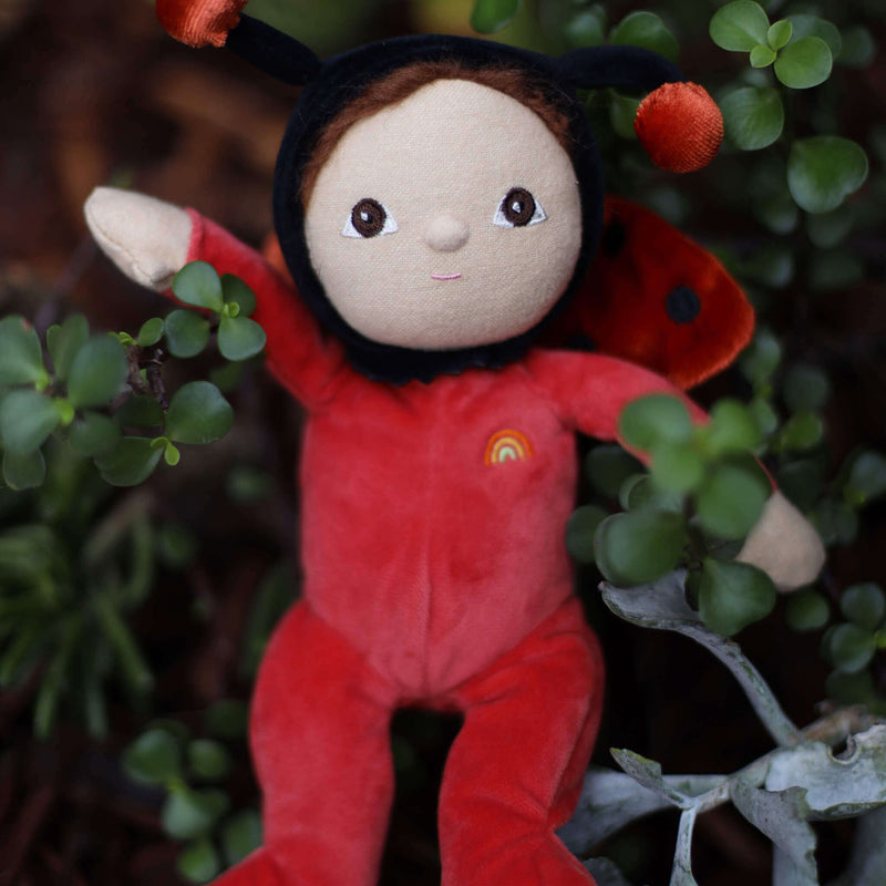 Olli Ella Dinky Dinkum Dolls - Lola Ladybug