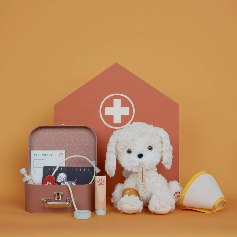 Olli Ella Dinkum Dog Vet Set - Clay
