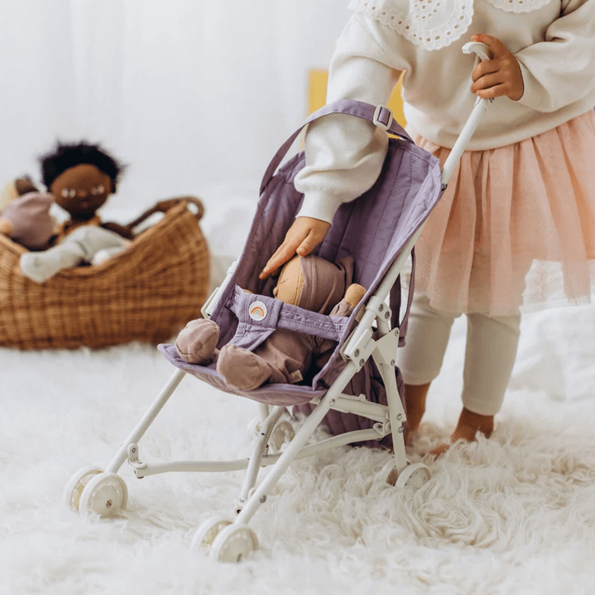 Olli Ella Sollie Stroller - Lavender