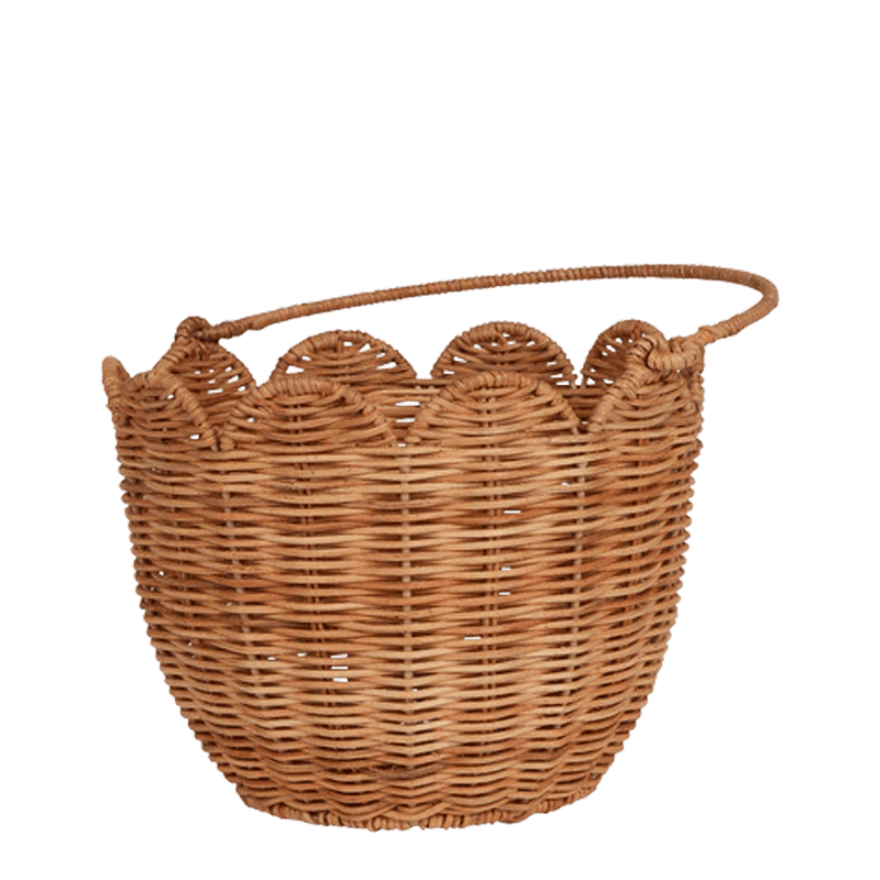 Olli Ella Tulip Carry Basket - Natural
