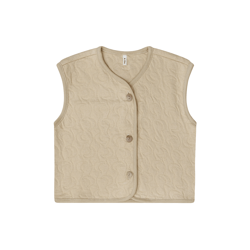 Organic Zoo Midnight Quilt Vest