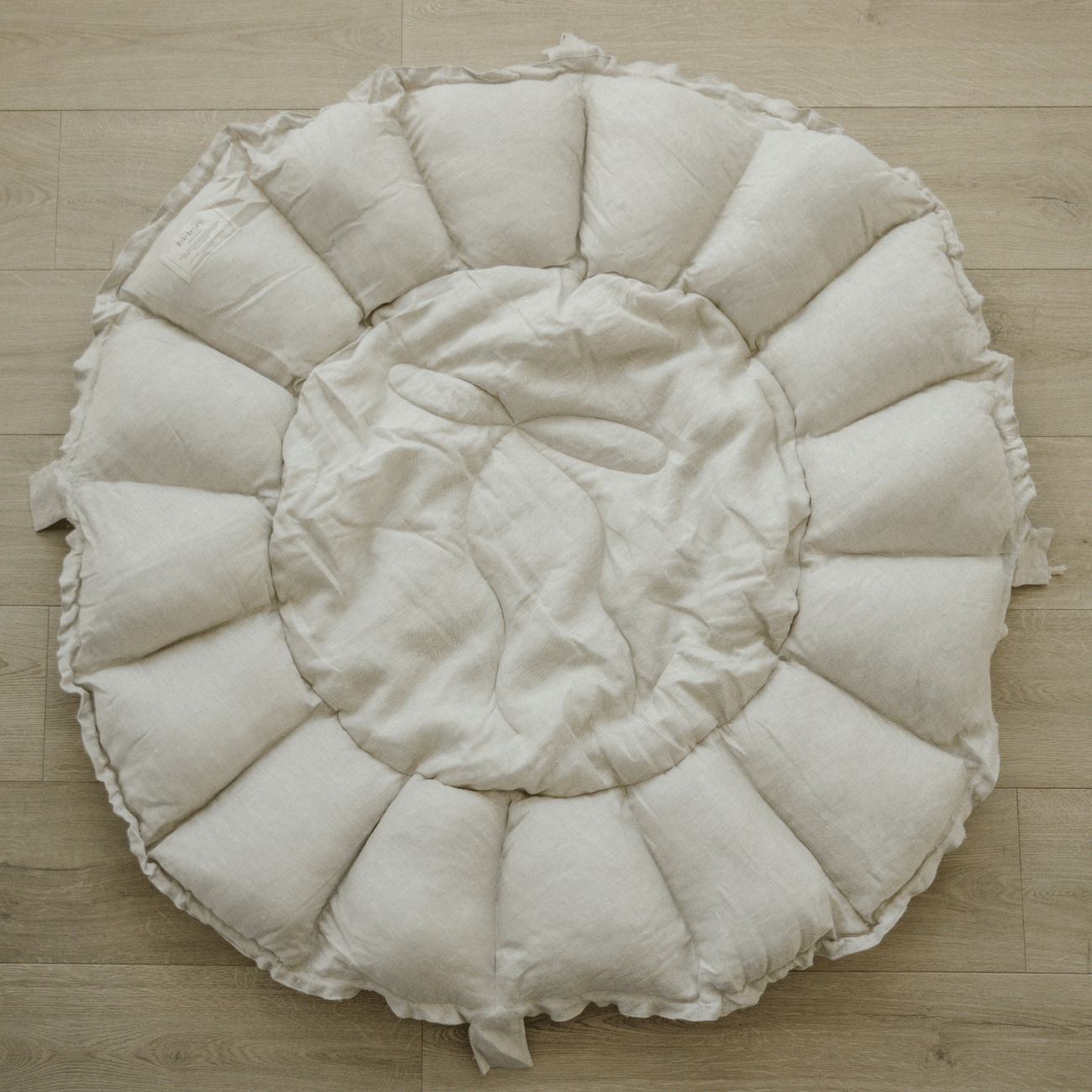 Little Luxury Plush Organic Playmat - Oat