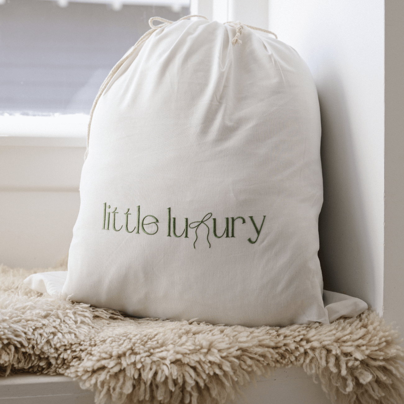 Little Luxury Plush Organic Playmat - Oat