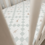 Pop Ya Tot Fitted Cot Sheet - Goosey Gander