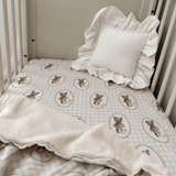 Pop Ya Tot Fitted Cot Sheet - Ted & Duck