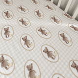 Pop Ya Tot Fitted Cot Sheet - Ted & Duck