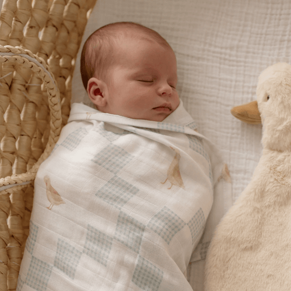 Pop Ya Tot Goosey Gander Swaddle Wrap