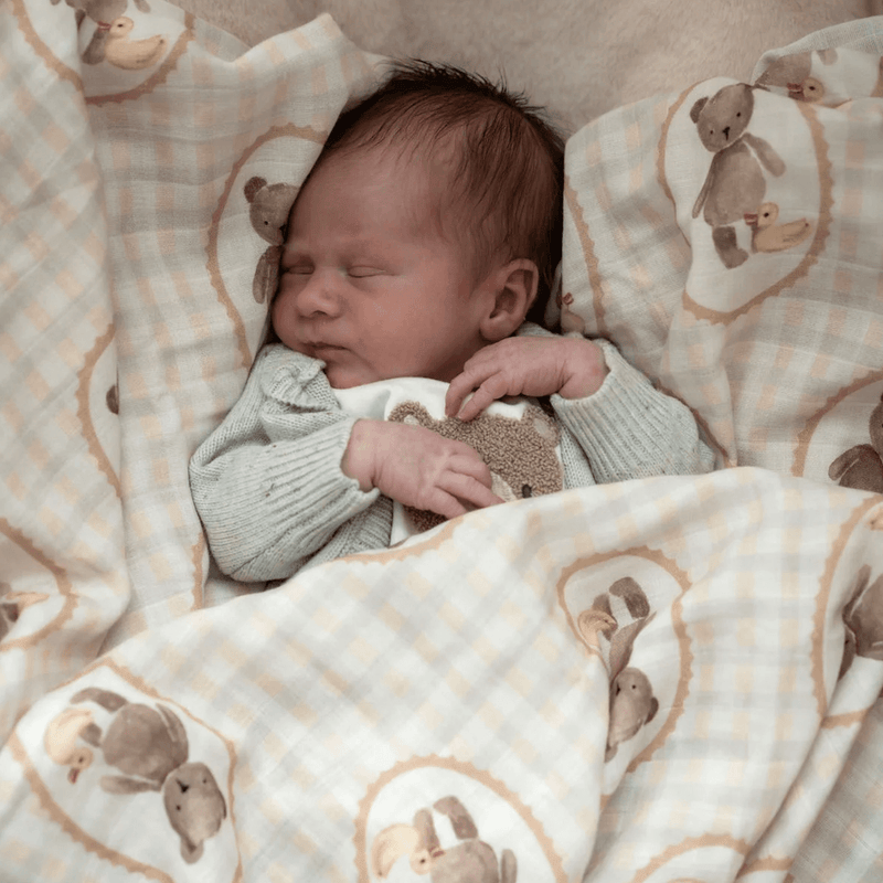 Pop Ya Tot Ted & Duck Swaddle