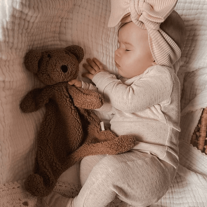 Pop Ya Tot Little Teddy Comforter Toy