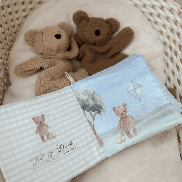 Pop Ya Tot Crinkle Book - Ted & Duck Adventure Book