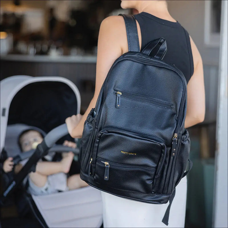 Chloe backpack black discount
