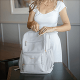 Pretty Brave Chloe Backpack - Stone Pebble