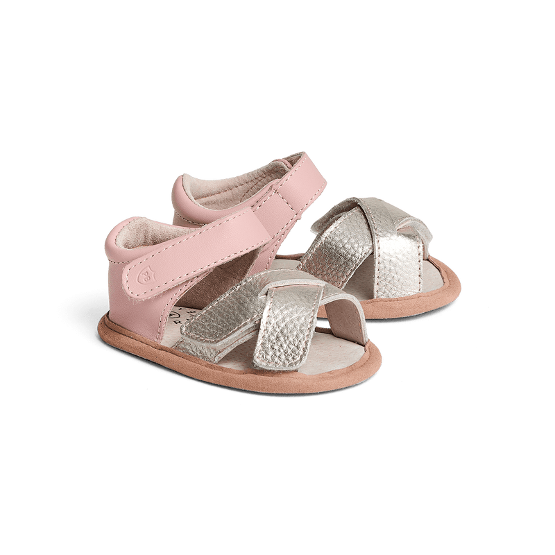 Pretty Brave Criss Cross - Blush/Gold