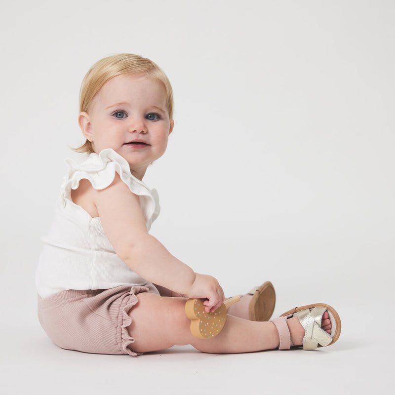 Pretty Brave Criss Cross - Blush/Gold