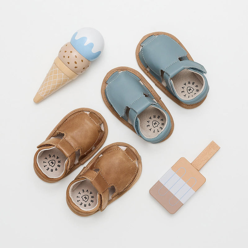 Pretty Brave Milo Baby Sandal - Seafoam