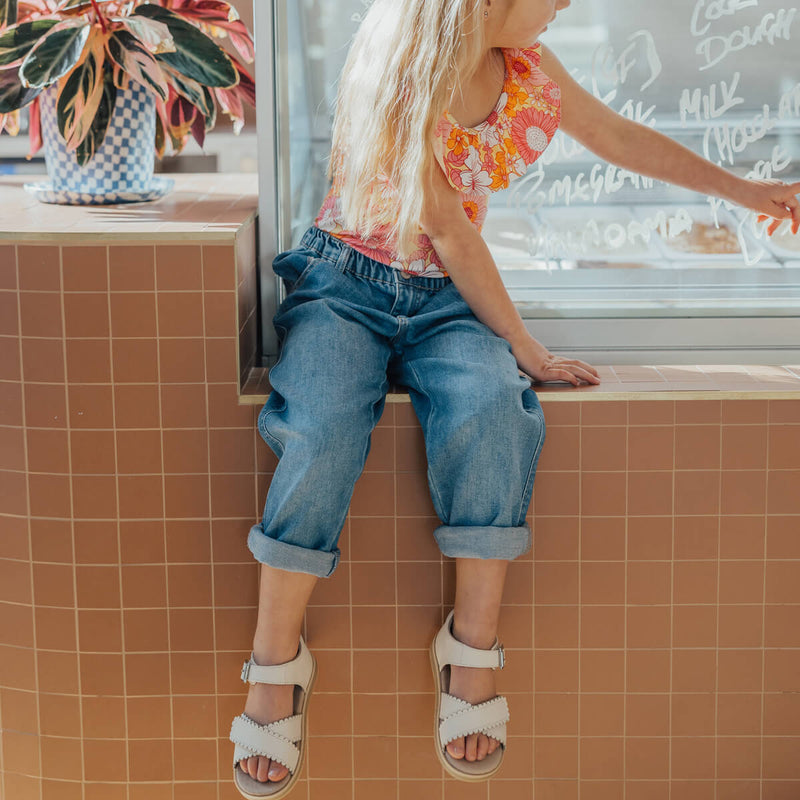 Pretty Brave Willow Sandal - Stone