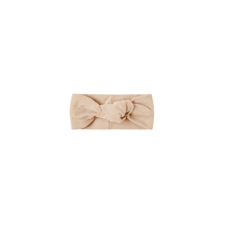 Quincy Mae Knotted Headband - Shell