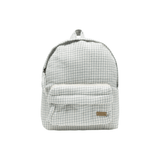 Quincy Mae Mini Backpack - Blue Gingham