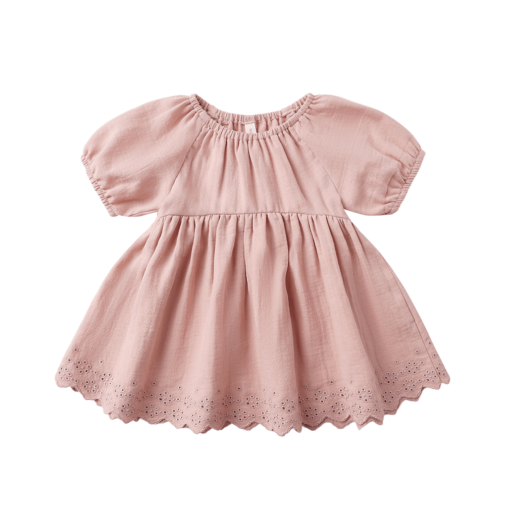 Quincy Mae Bella Dress - Rose