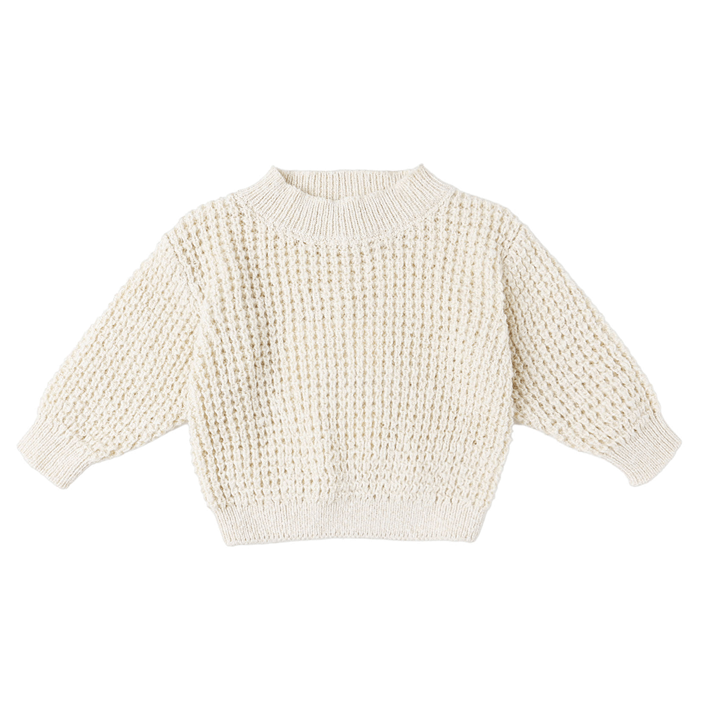 Quincy Mae Chunky Knit Sweater - Natural
