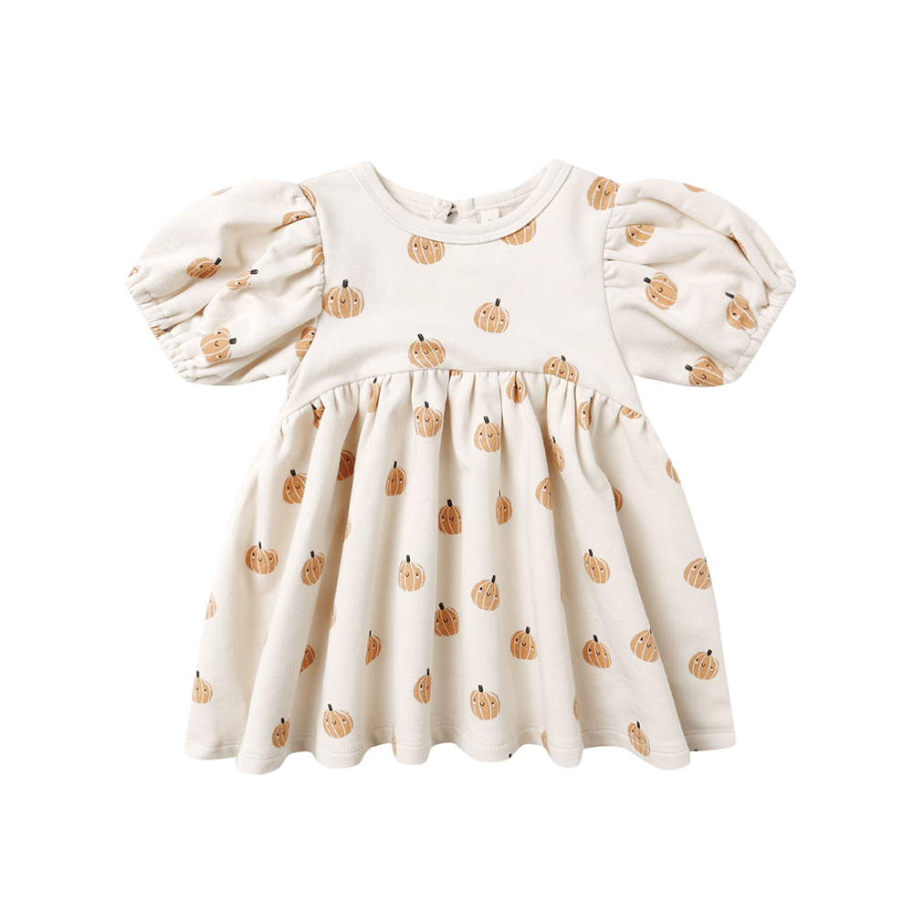 Quincy Mae Darla Dress - Smiley Pumpkins