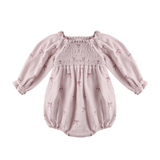Quincy Mae Eden Romper - Bows