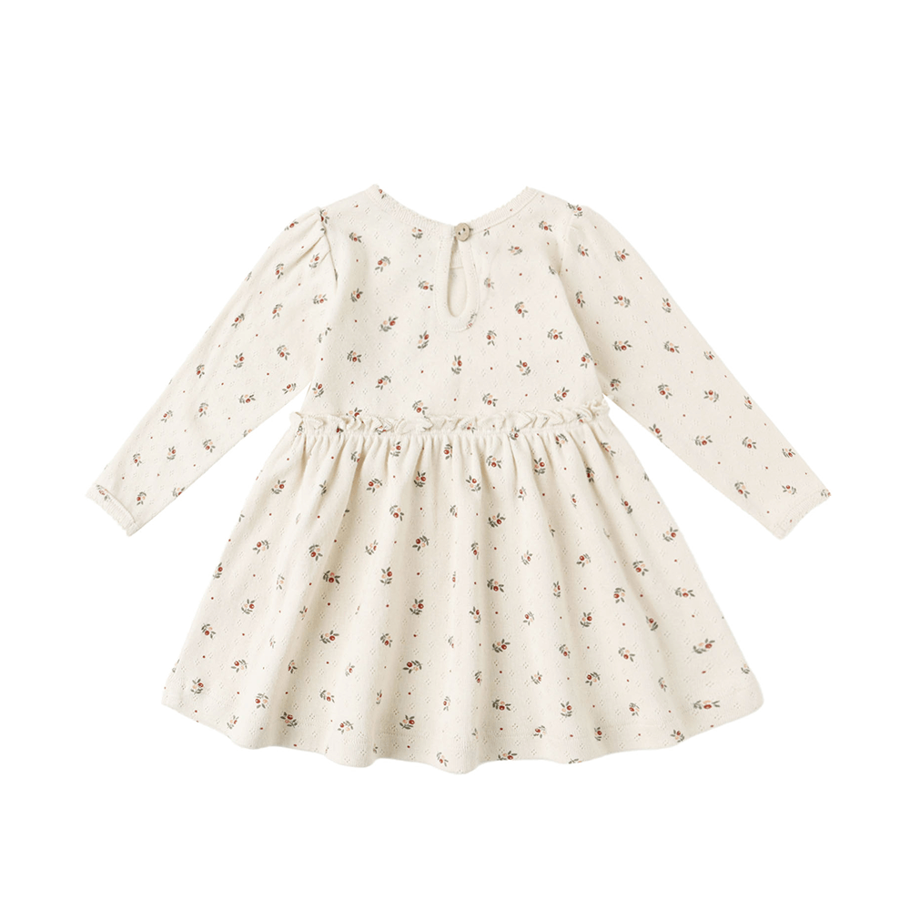 Quincy Mae Alda Dress - Holly Berry