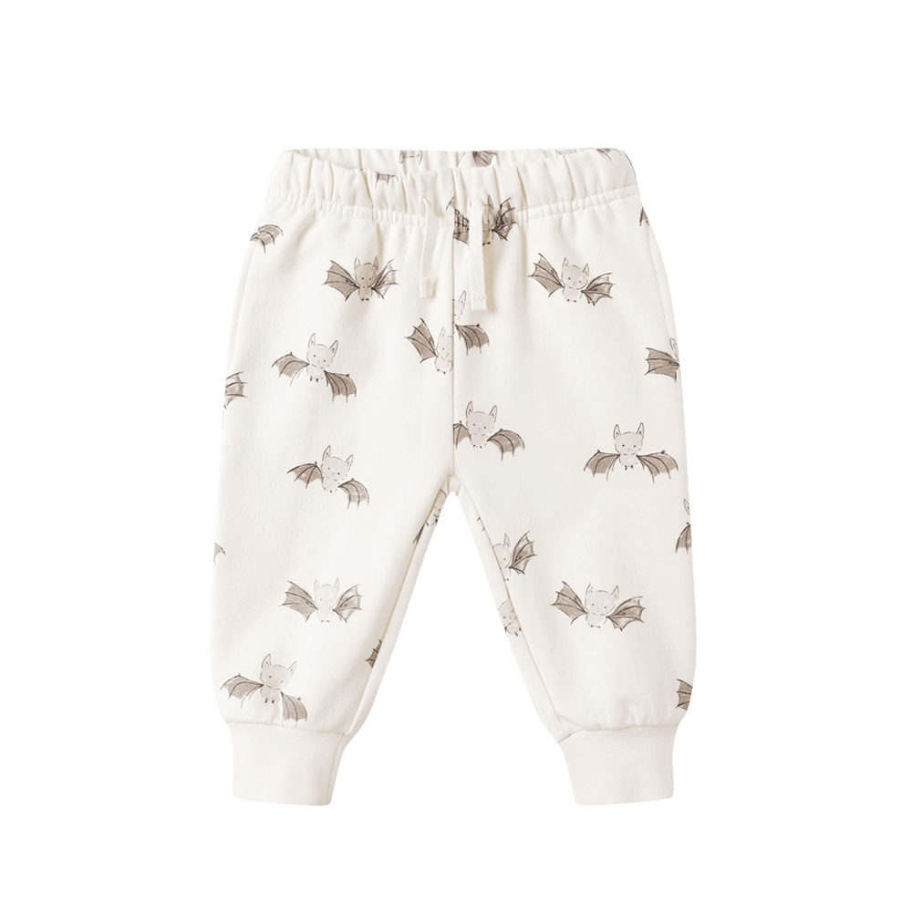 Quincy Mae Relaxed Fleece Sweatpant - Bats