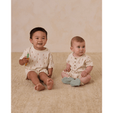 Quincy Mae Boxy Pocket Tee + Short Set - Carrots
