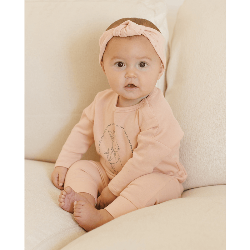 Quincy Mae Long Sleeve Tee - Bunny
