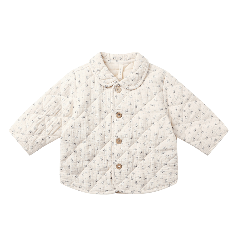 Quincy Mae Quilted Jacket - Bluebell