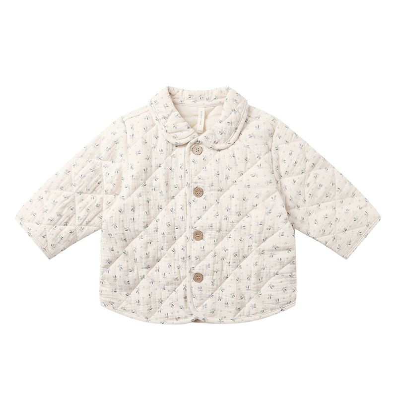 Quincy Mae Quilted Jacket - Bluebell