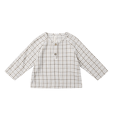 Quincy Mae Zion Shirt - Blue Plaid