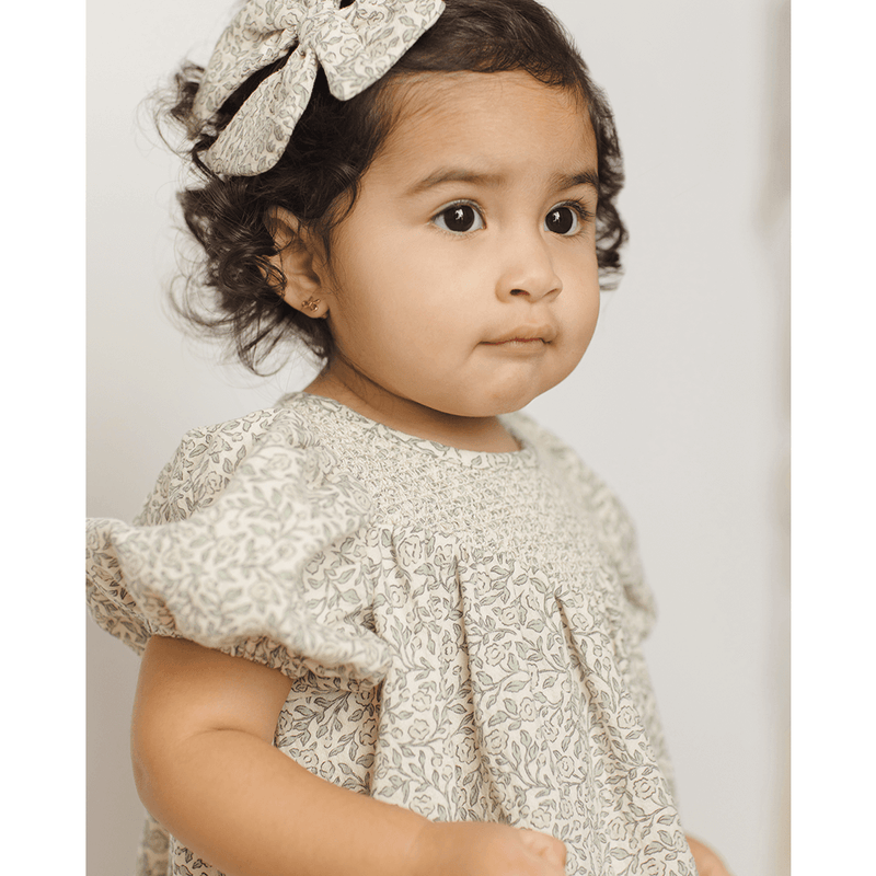 Quincy Mae Carina Dress - Green Garden