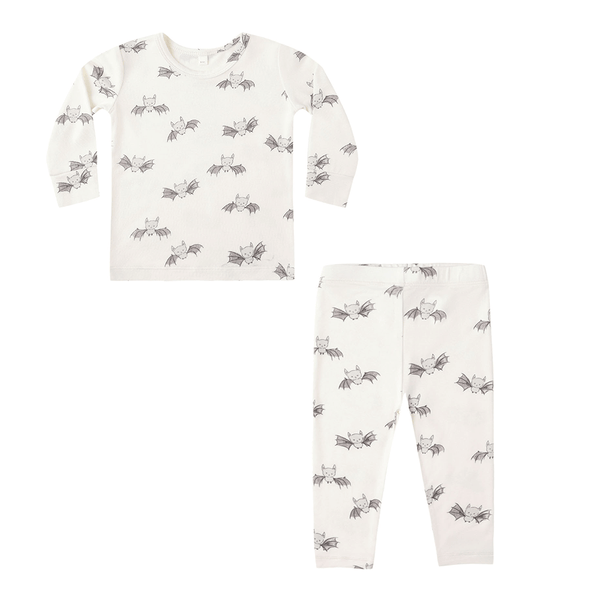 Quincy Mae Bamboo Pajama Set - Bats