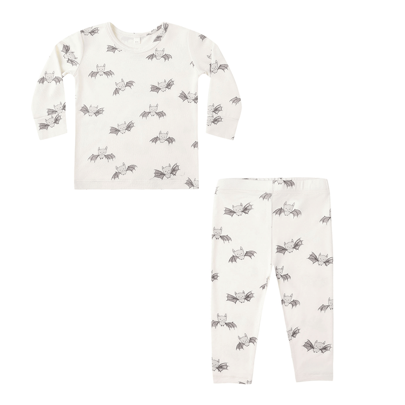 Quincy Mae Bamboo Pajama Set - Bats