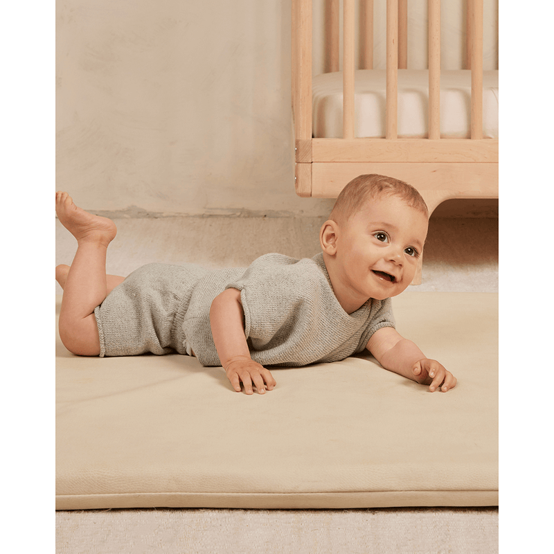 Quincy Mae Relaxed Knit Set - Heathered Sky