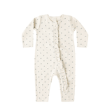 Quincy Mae Ruffle Jumpsuit - Blue Ditsy