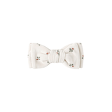 Quincy Mae Velour Bow Headband - Holly Berry