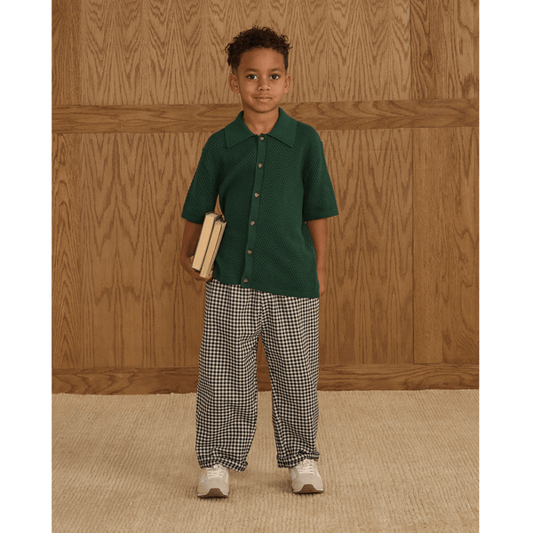 Rylee + Cru Aiden Polo - Green