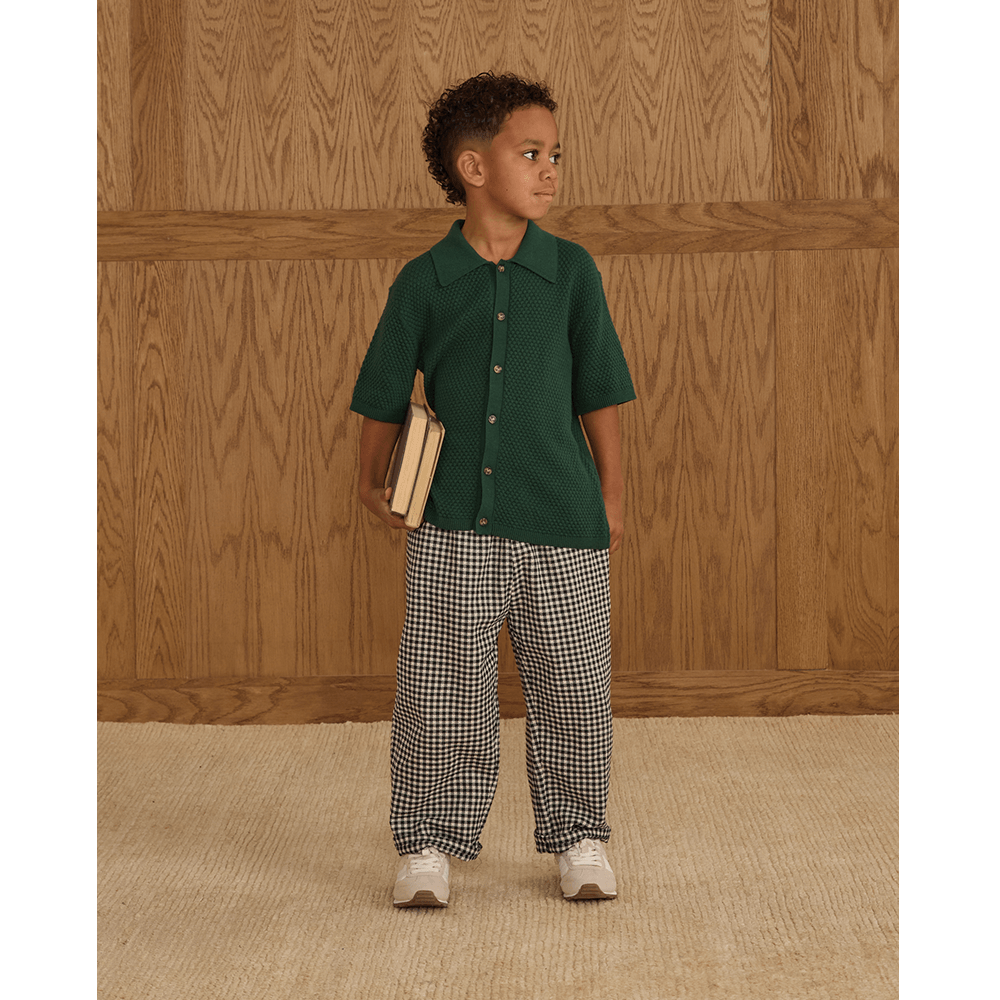 Rylee + Cru Aiden Polo - Green