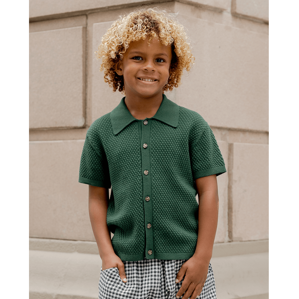 Rylee + Cru Aiden Polo - Green