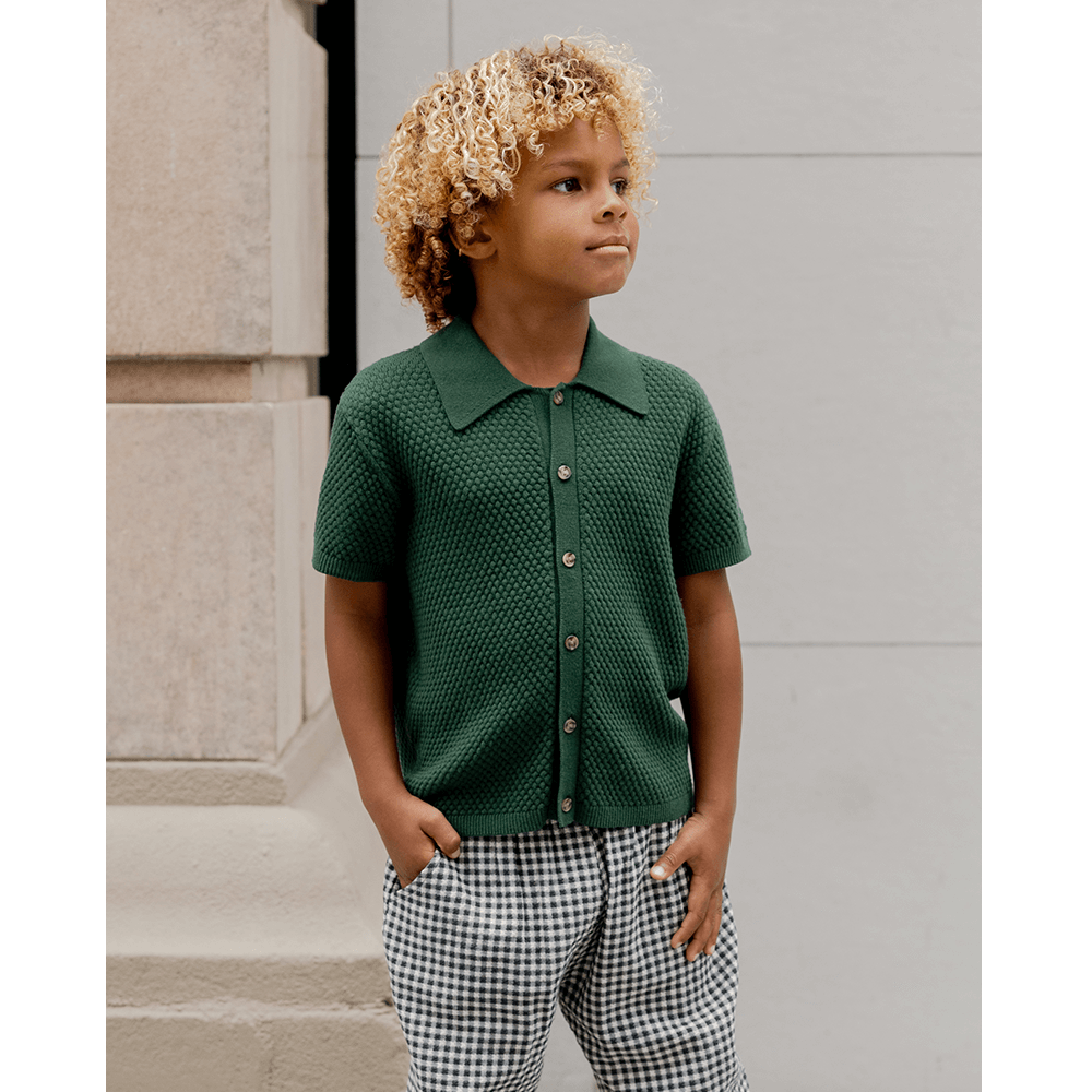 Rylee + Cru Aiden Polo - Green