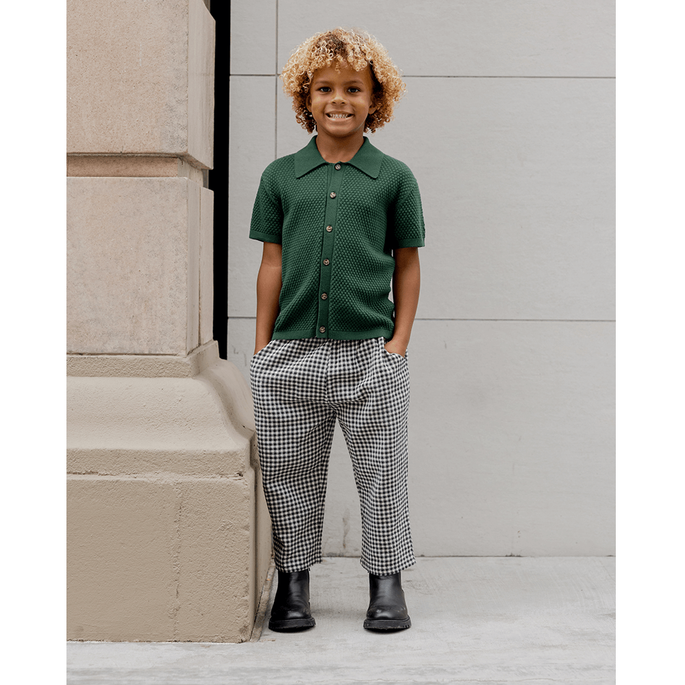 Rylee + Cru Aiden Polo - Green