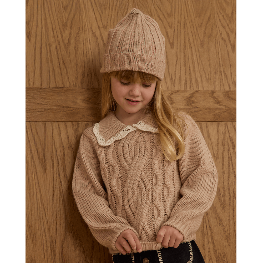 Rylee + Cru Alice Sweater - Heathered Antique