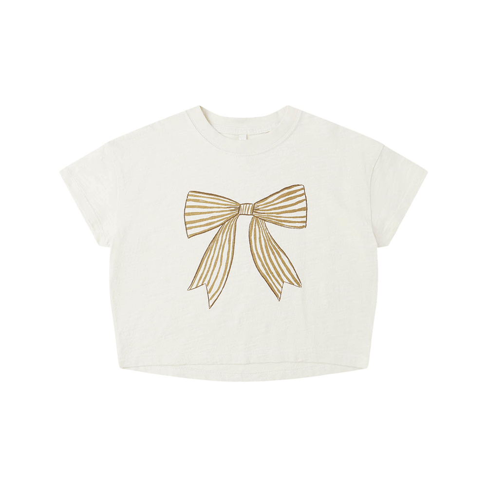 Rylee + Cru Boxy Tee - Bow