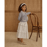 Rylee + Cru Collared Cardigan - Dusty Blue